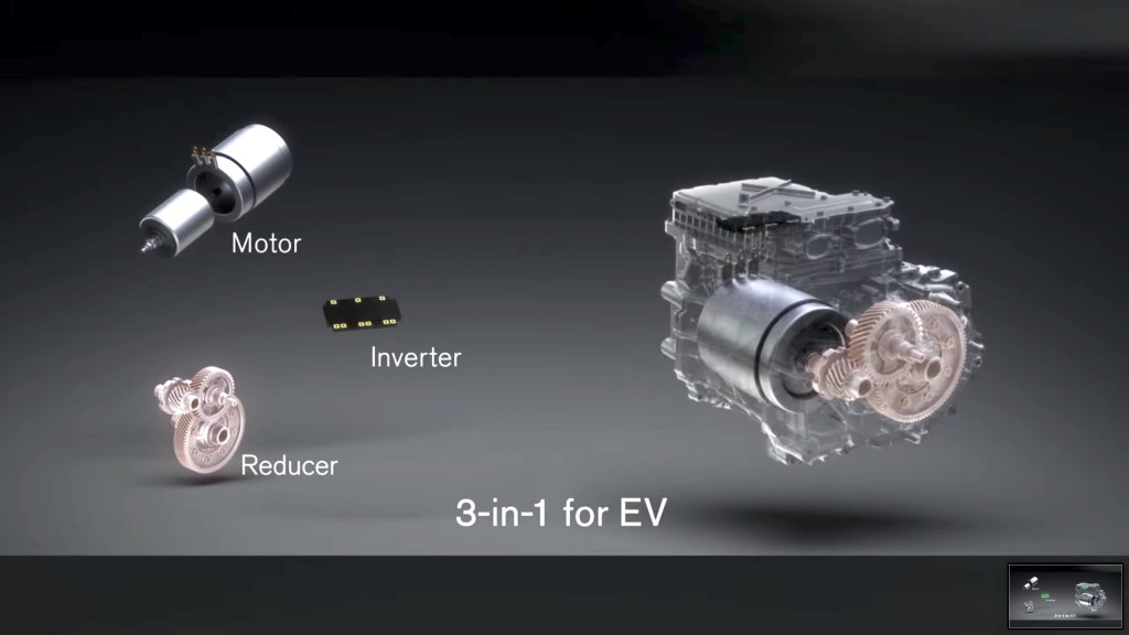 Nissan X-in-1 approach to modularize EV and e-Power components