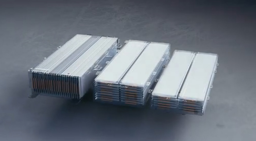 GM Ultium battery - cell stacking