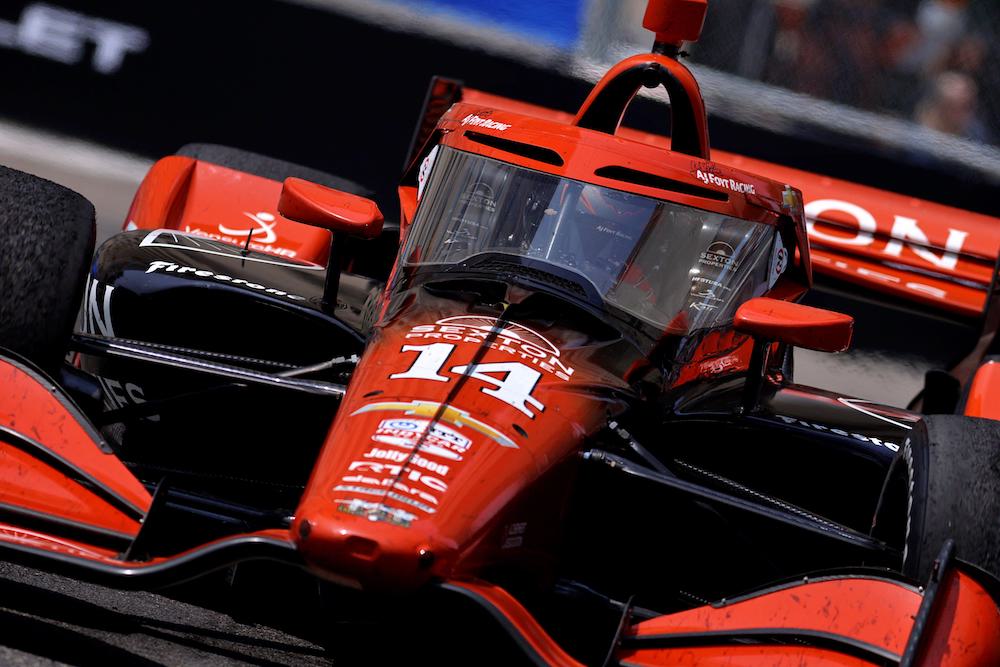 Ferrucci penalized after Detroit; keeps second place
