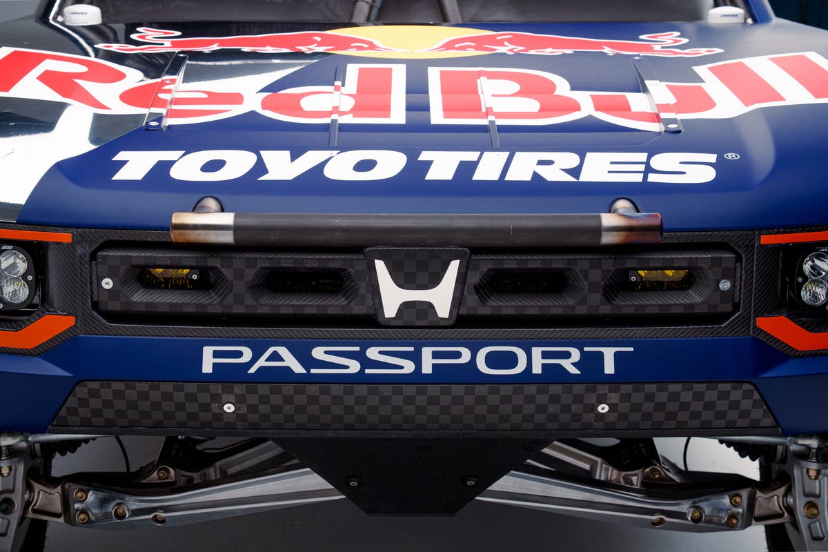 Honda’s 1,300-HP Hybrid Passport Baja Spec Takes Aim at Trophy Truck Racing