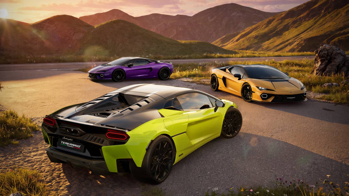 Lamborghini Temerario Gets a Wild Two-Tone Makeover in Five Colors
